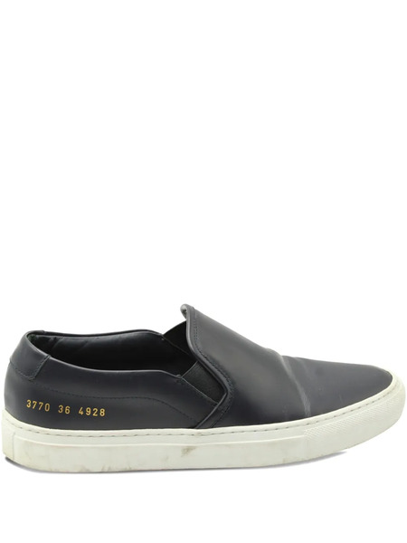  Common Projects Leather Slip-on Sneakers - Black 