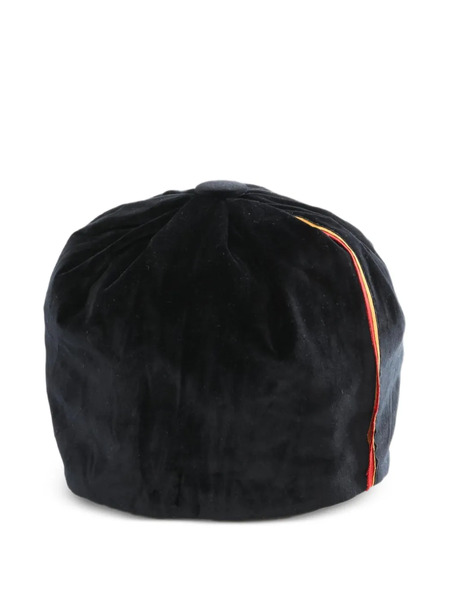  Communs Button Trim Hat - Black 