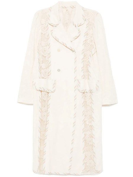  Communs Double-breasted Coat - Neutrals 