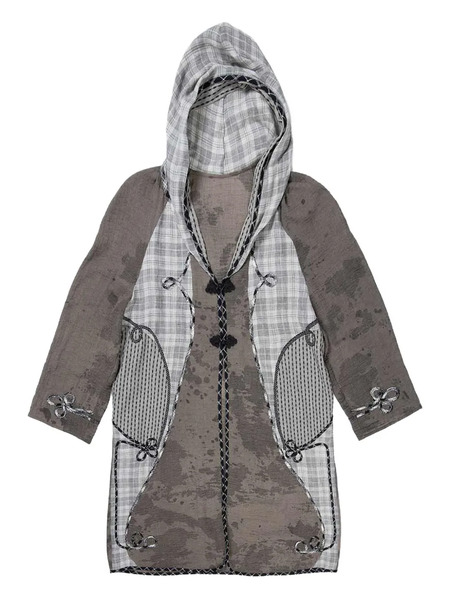  Communs Hooded Coat - Grey 
