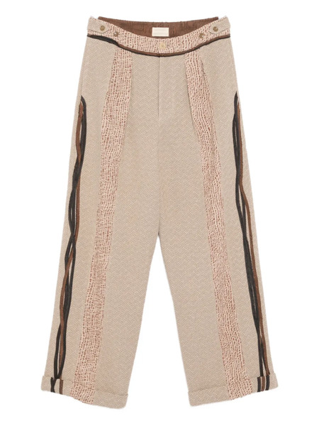  Communs Turn-up Hemed Pants - Neutrals 