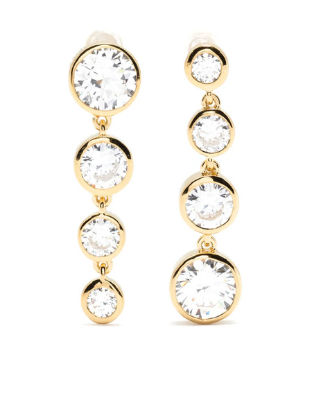  Completedworks Crystal-embellished Drop Earrings - Gold 
