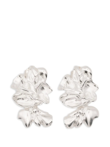  Completedworks Floral Drop Earrings - Silver 