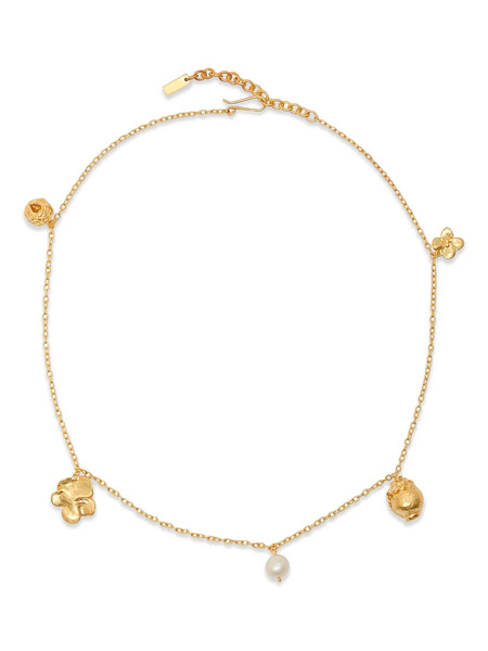  Completedworks Flower.charm Necklace - Gold 