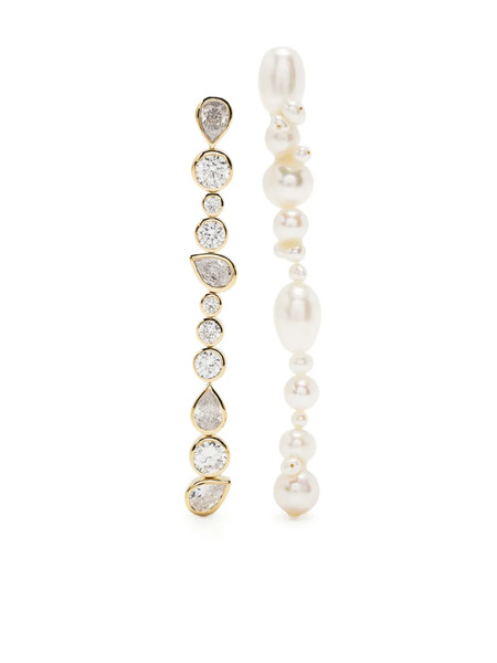  Completedworks Glitch Drop Earrings - Silver 