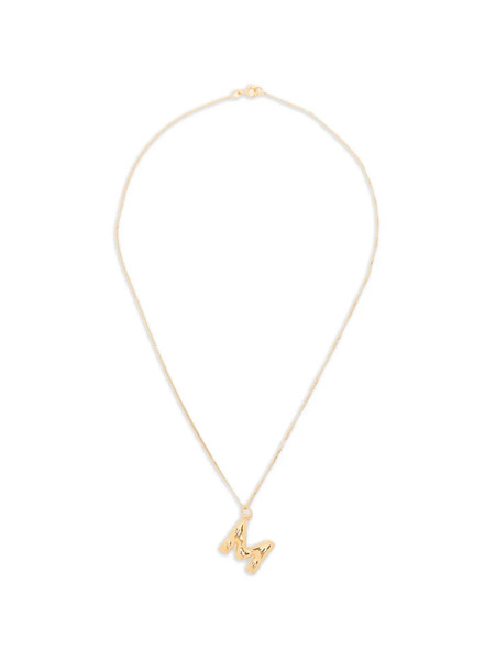 Completedworks M-initial Pendant Necklace - Gold 