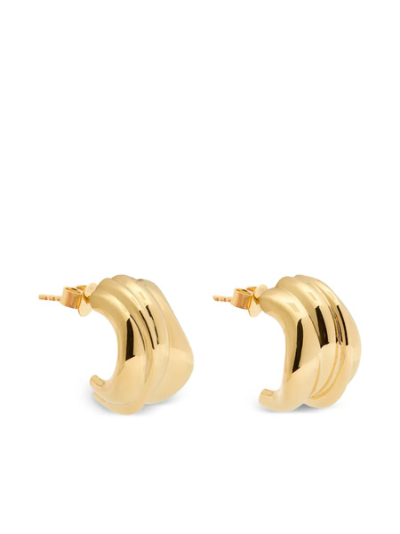  Completedworks Round-shape Hoop Earrings - Gold 