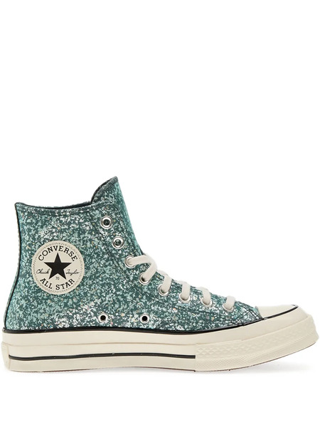  Converse Chuck 70 Glitter Sneakers - Blue 