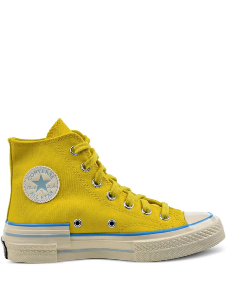  Converse Chuck 70 Hi popped Colour - Speed Yellow/sail Blue/egret Sneakers 