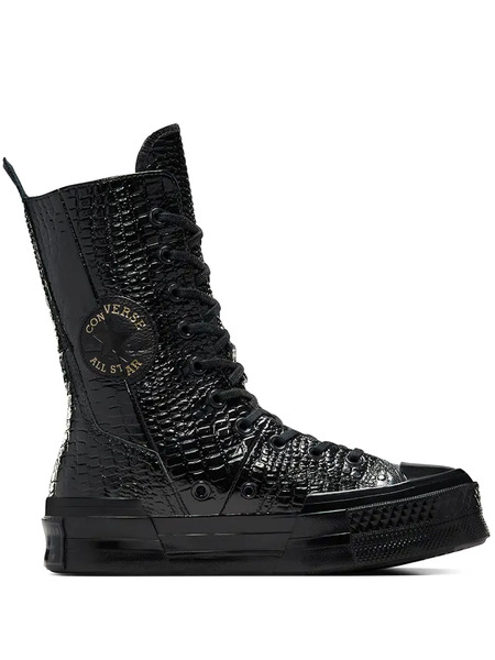  Converse Chuck 70 Plus X High Leather Boots - Black 