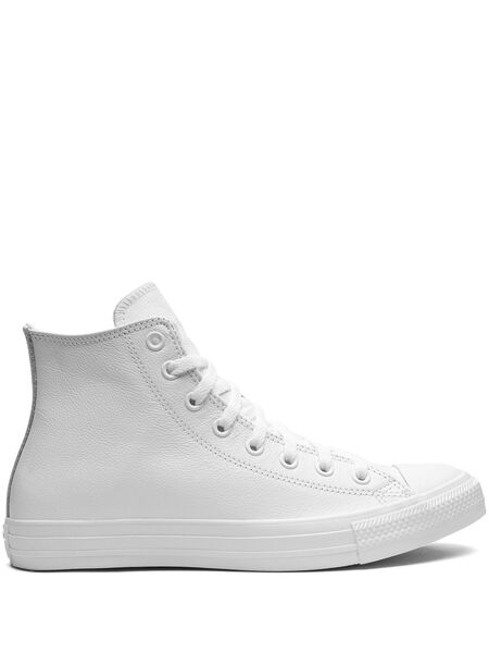  Converse Chuck Taylor All Star Leather Hi Sneakers - White 