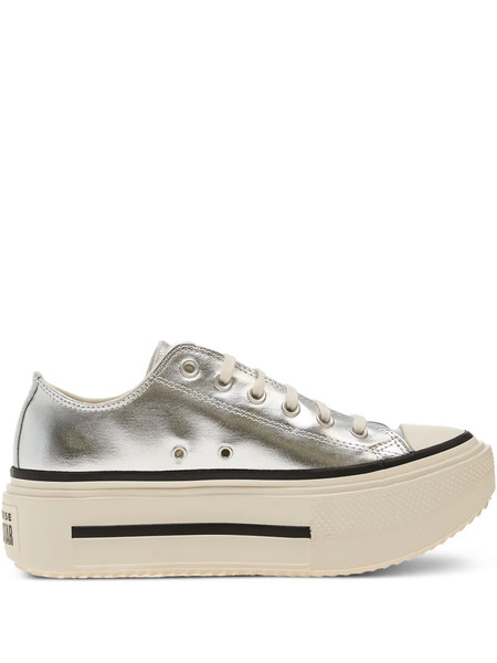  Converse Chuck Taylor All Star Platform Sneakers - Silver 