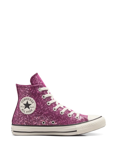  Converse Chuck Taylor Glitter Sneakers - Purple 
