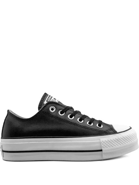  Converse Ctas Lift Clean Ox Sneakers - Black 
