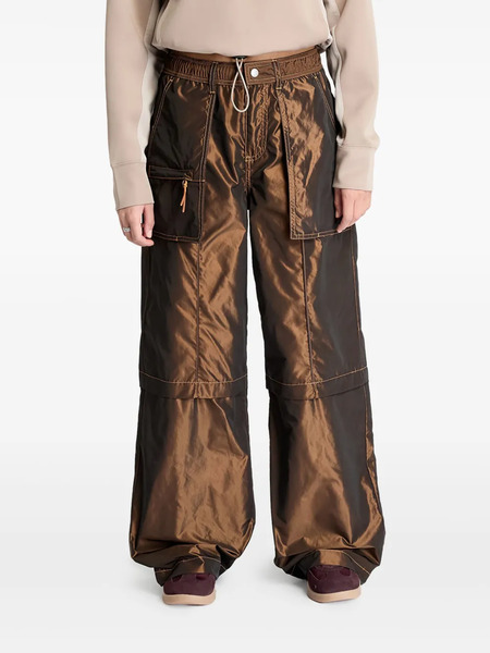  Converse Distressed-finish Trousers - Brown 