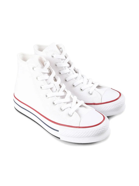 Converse Kids Chuck Taylor Platform Sneakers - White 