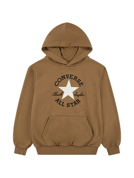  Converse Kids Star-print Hoodie - Brown 