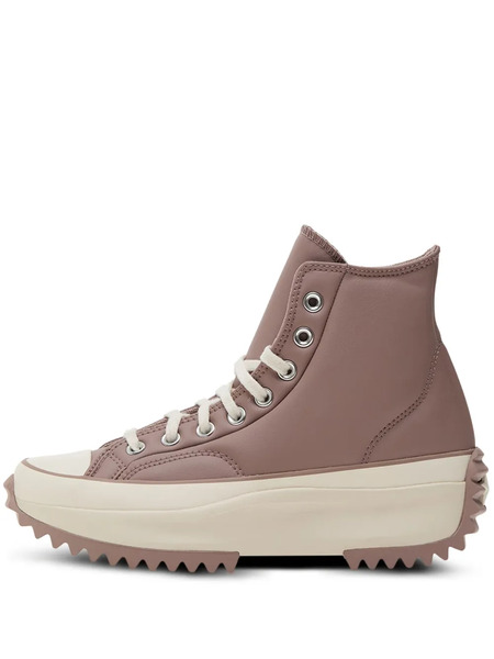  Converse Run Star Hike Platform Puffed Sneakers - Brown 