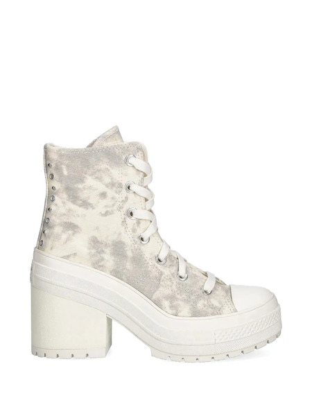 Converse Tie-dye Studded Sneakers - Neutrals 