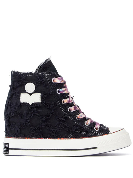  Converse X Isabel Marant Chuck Wedge Bk Trainers - Black 