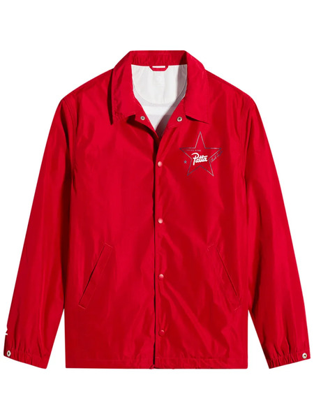  Converse X Patta Coaches Jacket - Red 
