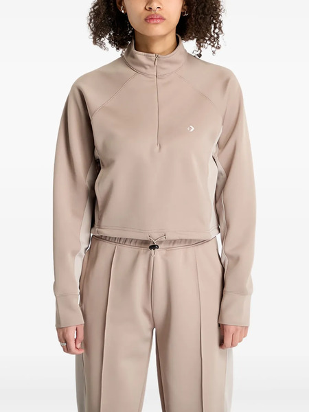  Converse Zip-collar Sweatshirt - Neutrals 