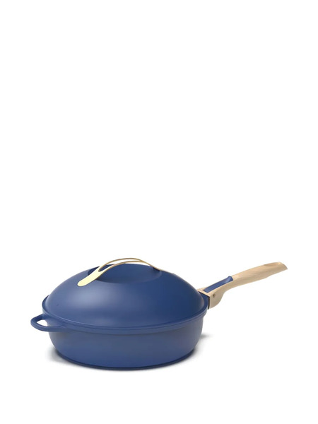  Cookut Fabulous Lid Handle Frying Pan - Blue 