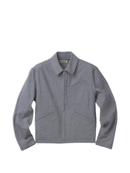  Coor Check Zip Jacket - Blue 