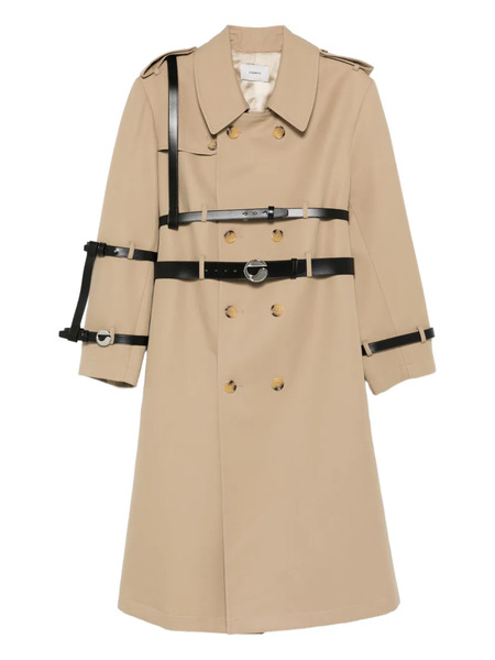  Coperni Belted Trench Coat - Neutrals 