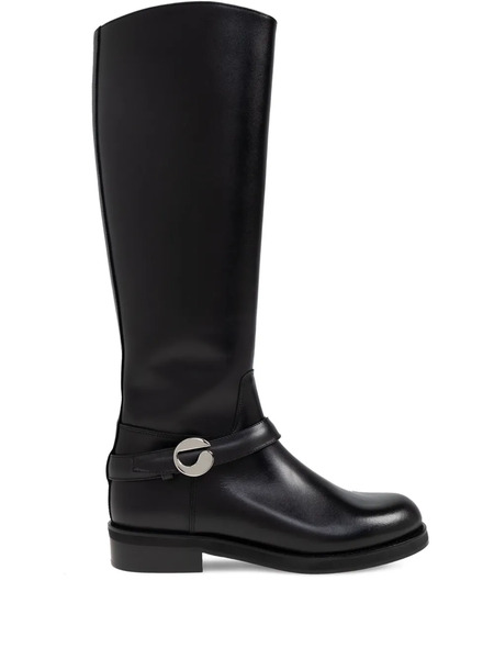  Coperni Buckle Strap Boots - Black 