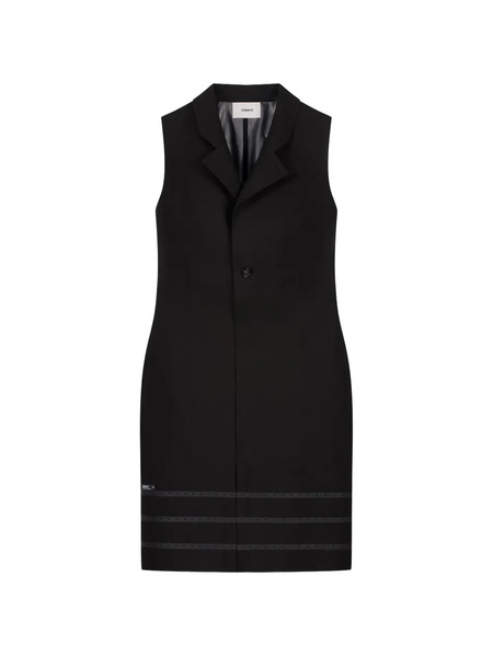  Coperni Button Fastening Tailored Dress - Black 