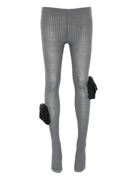  Coperni Cargo-pocket Tights - Grey 
