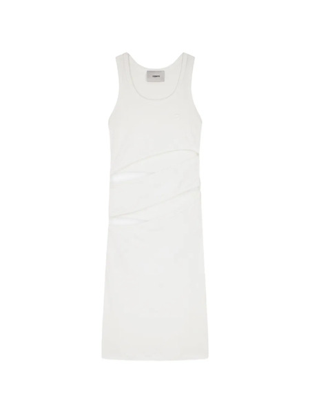  Coperni Cut-out Mini Dress - White 