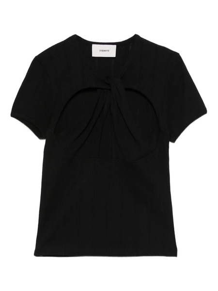  Coperni Cut-out T-shirt - Black 