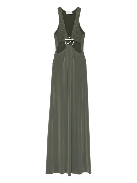  Coperni Cutout Maxi Dress - Green 