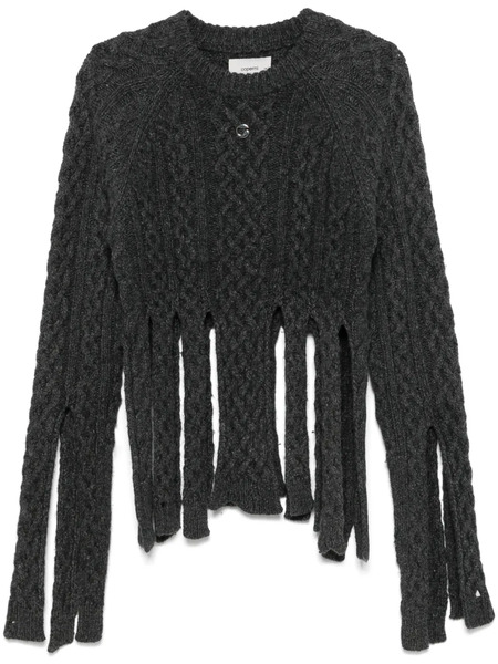  Coperni Distressed Sweater - Grey 