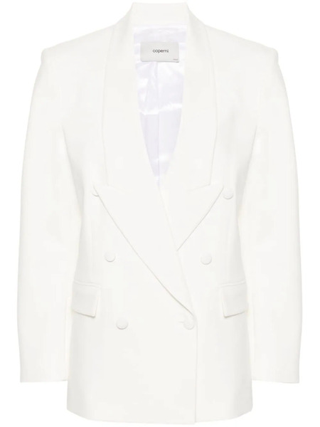  Coperni Double-breasted Tailored Blazer - White 