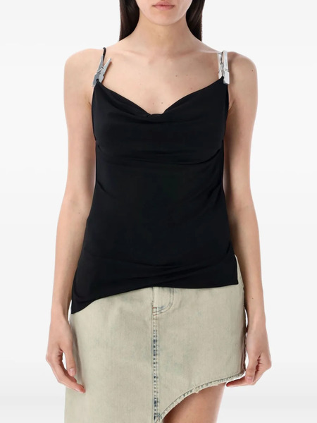  Coperni Draped Top - Black 