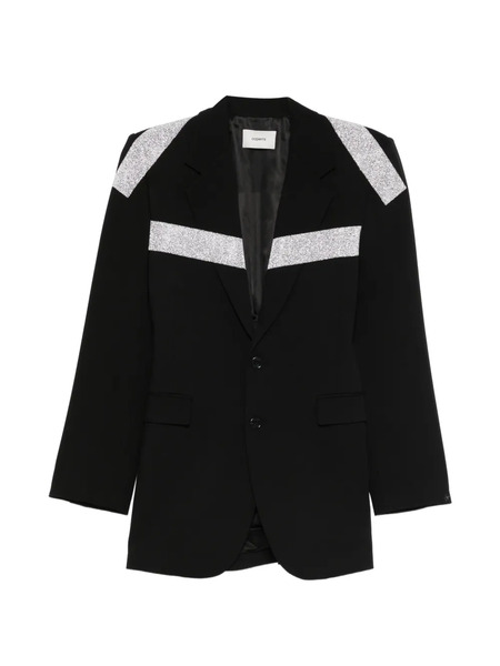  Coperni Embellished Single-breasted Blazer - Black 