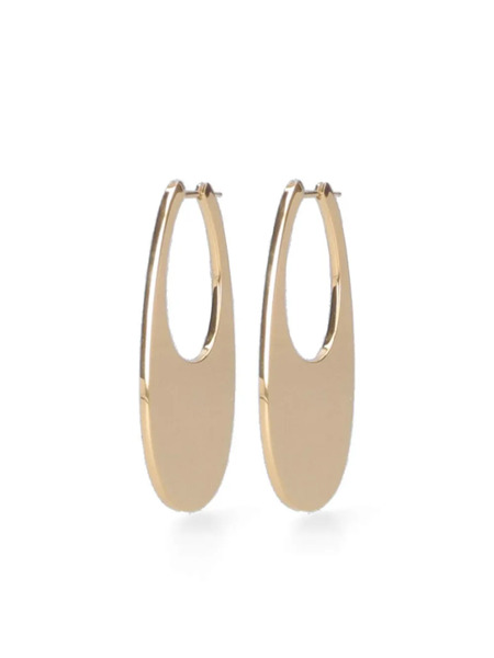  Coperni Large Swipe Earrings - Gold 