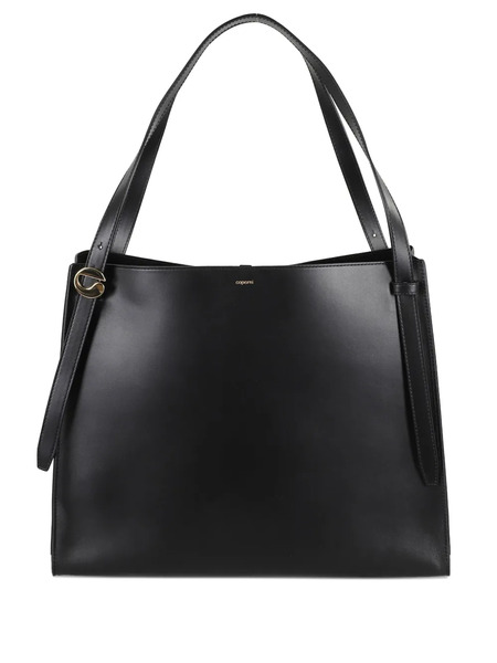  Coperni Leather Tote Bag - Black 