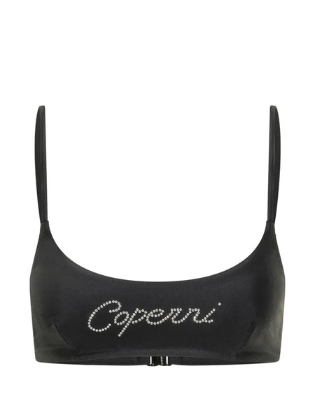  Coperni Logo-embellishment Bikini Top - Black 