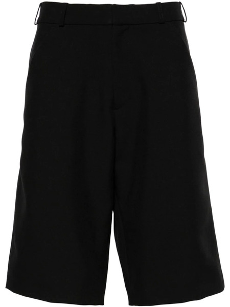  Coperni Logo-plaque Tailored Bermuda Shorts - Black 