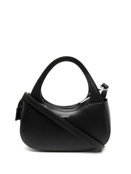  Coperni Micro Swipe Leather Tote Bag - Black 