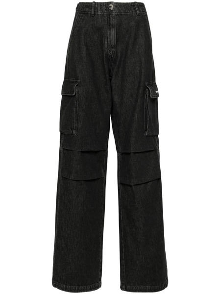  Coperni Mid-rise Wide-leg Jeans - Black 