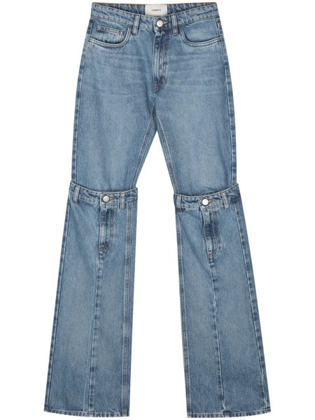  Coperni Mid-rise Wide-leg Jeans - Blue 