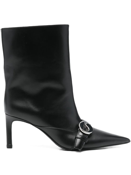  Coperni 75mm Belted Boots - Black 