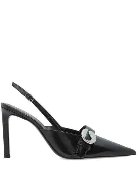  Coperni 110mm Slingback Pointed-toe Pumps - Black 
