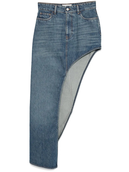  Coperni One-leg Denim Skirt - Blue 