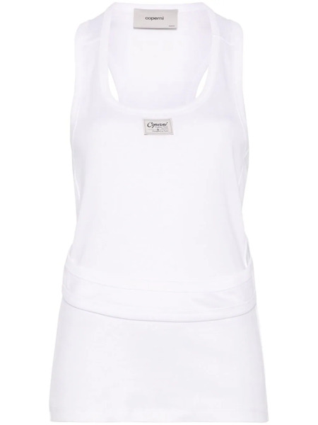  Coperni Open-back Tank Top - White 